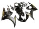 Discount 2003-2004 Glossy Black Matte Black Gold Decals Yamaha YZF R6 Motorcycle Fairings Canada