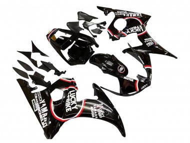 Discount 2006-2009 Glossy Black Red White Lucky Strike Motul Yamaha YZF R6S Motorcycle Fairings Canada