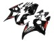 Discount 2006-2009 Glossy Black Red Yamaha YZF R6S Motorcycle Fairings Canada