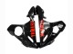 Discount 2006-2009 Glossy Black Red Yamaha YZF R6S Motorcycle Fairings Canada
