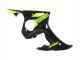 Discount 2006-2009 Glossy Black Neon Yellow Yamaha YZF R6S Motorcycle Fairings Canada
