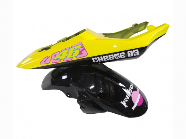Discount 2003-2004 Yellow Pink Glossy Black Rossi Repsol 46 Yamaha YZF R6 Motorcycle Fairings Canada