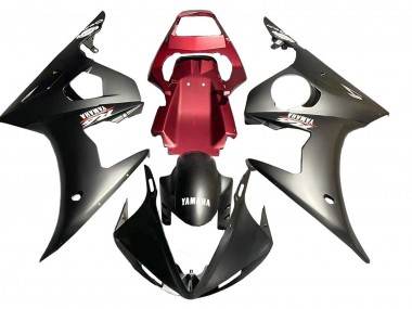 Discount 2006-2009 Red Matte Black Yamaha YZF R6S Motorcycle Fairing Canada