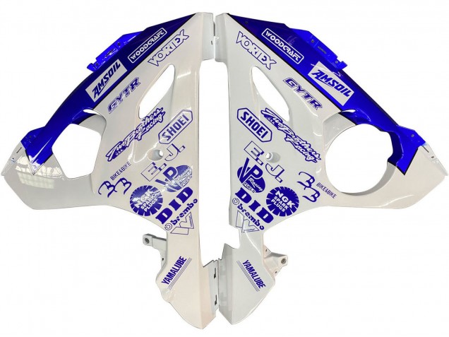 Discount 2003-2004 White Blue GYTR Yamaha YZF R6 Motorcycle Fairings Canada