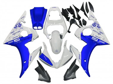 Discount 2006-2009 White Blue GYTR Yamaha YZF R6S Motorcycle Fairings Canada