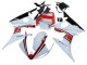 Discount 2003-2004 White Red Glossy Black Yamaha YZF R6 Motorcycle Fairings Canada