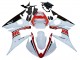 Discount 2003-2004 White Red Glossy Black Yamaha YZF R6 Motorcycle Fairings Canada