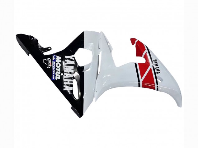 Discount 2003-2004 White Red Glossy Black Motul Yamaha YZF R6 Motorcycle Fairings Canada