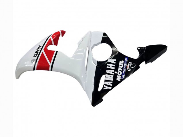 Discount 2003-2004 White Red Glossy Black Motul Yamaha YZF R6 Motorcycle Fairings Canada