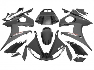 Discount 2006-2009 Glossy Black Matte Black Yamaha YZF R6S Motorcycle Fairings Canada