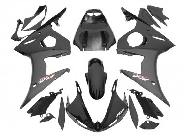 Discount 2006-2009 Glossy Black Matte Black Yamaha YZF R6S Motorcycle Fairings Canada