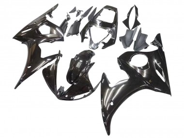 Discount 2006-2009 Glossy Black Yamaha YZF R6S Motorcycle Fairings Canada