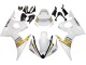 Discount 2003-2004 White Gold Yamaha YZF R6 Motorcycle Fairings Canada