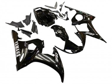 Discount 2005 Glossy Black Yamaha YZF 600 R6 Motorcycle Fairings Canada