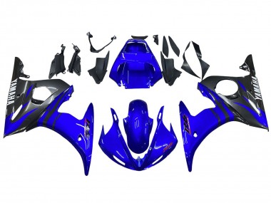 Discount 2005 Glossy Blue Black Yamaha YZF 600 R6 Motorcycle Fairings Canada