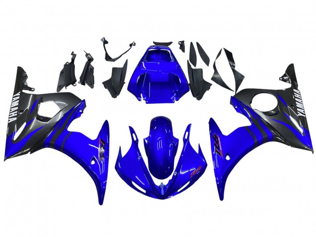Discount 2005 Glossy Blue Black Yamaha YZF 600 R6 Motorcycle Fairings Canada