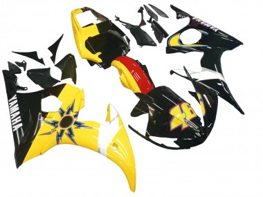 Discount 2005 Black Yellow Red 46 Yamaha YZF 600 R6 Motorcycle Fairings Canada