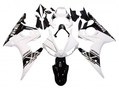 Discount 2005 White Black Yamaha YZF 600 R6 Motorcycle Fairings Canada