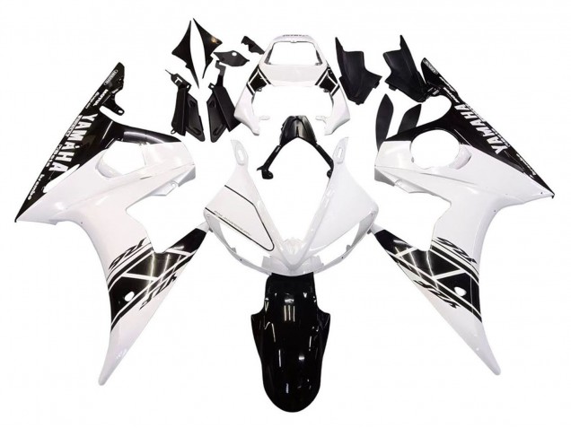 Discount 2005 White Black Yamaha YZF 600 R6 Motorcycle Fairings Canada