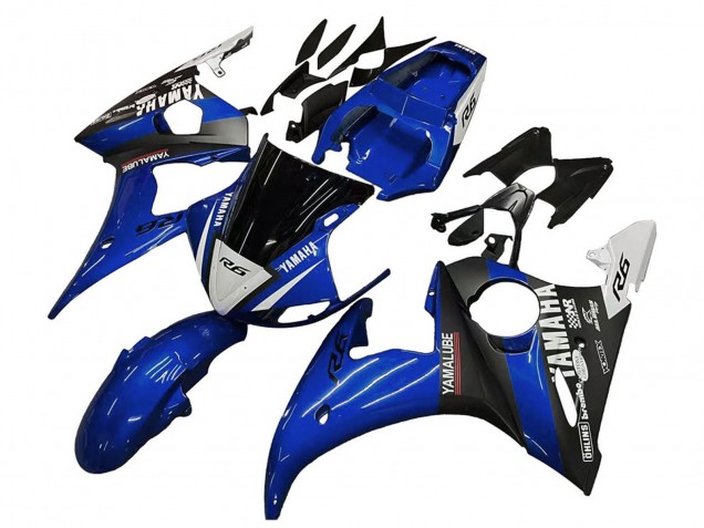 Discount 2005 Blue White Black Yamalube Yamaha YZF 600 R6 Motorcycle Fairings Canada