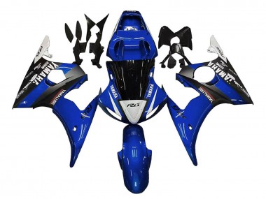 Discount 2005 Blue White Black Yamalube Yamaha YZF 600 R6 Motorcycle Fairings Canada