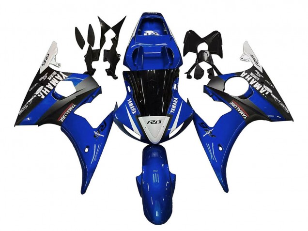 Discount 2005 Blue White Black Yamalube Yamaha YZF 600 R6 Motorcycle Fairings Canada