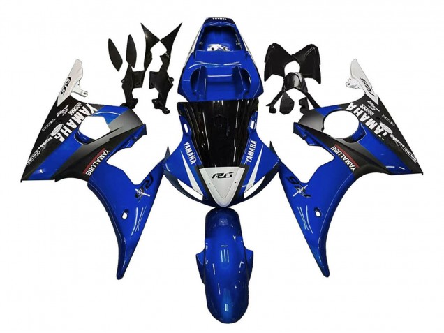 Discount 2005 Blue White Black Yamalube Yamaha YZF 600 R6 Motorcycle Fairings Canada