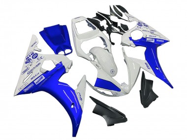 Discount 2005 White Blue Yamalube Yamaha YZF 600 R6 Motorcycle Fairings Canada