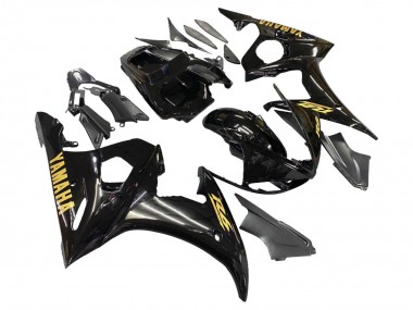 Discount 2005 Black Gold Yamaha YZF 600 R6 Motorcycle Fairings Canada