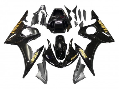 Discount 2005 Black Gold Yamaha YZF 600 R6 Motorcycle Fairings Canada