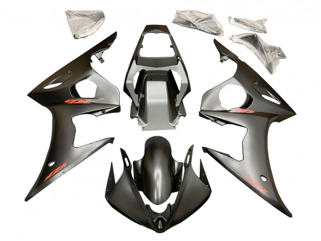 Discount 2005 Matte Black Red Yamaha YZF 600 R6 Motorcycle Fairings Canada