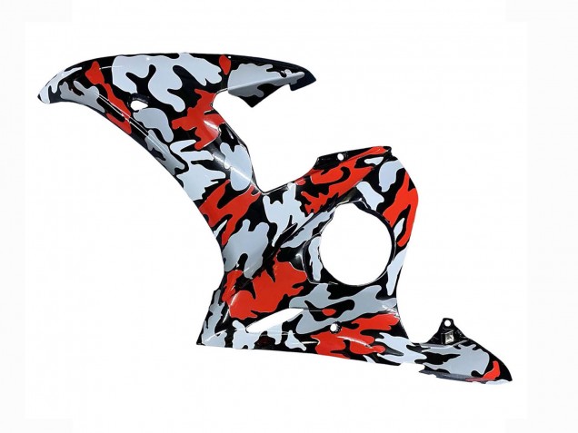 Discount 2005 Black Red Grey Camouflage Yamaha YZF 600 R6 Motorcycle Fairings Canada