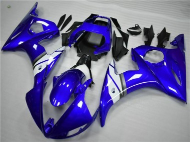 Discount 2005 Blue White Yamaha YZF 600 R6 Motorcycle Fairings Canada
