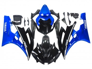 Discount 2006-2007 Blue Glossy Black Yamaha YZF 600 R6 Motorcycle Fairings Canada