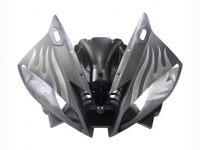 Discount 2006-2007 Matte Black Silver Flame Yamaha YZF 600 R6 Motorcycle Fairings Canada