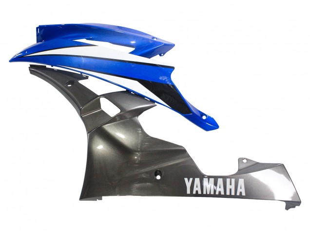 Discount 2006-2007 Blue White Glossy Black Yamaha YZF 600 R6 Motorcycle Fairings Canada