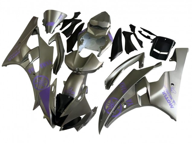 Discount 2006-2007 Grey Purple Motul Yamaha YZF 600 R6 Motorcycle Fairings Canada