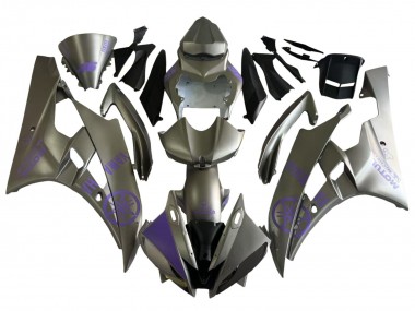 Discount 2006-2007 Grey Purple Motul Yamaha YZF 600 R6 Motorcycle Fairings Canada