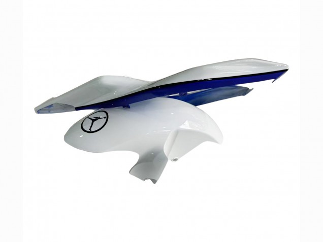 Discount 2006-2007 White Blue Jordan Yamaha YZF 600 R6 Motorcycle Fairings Canada