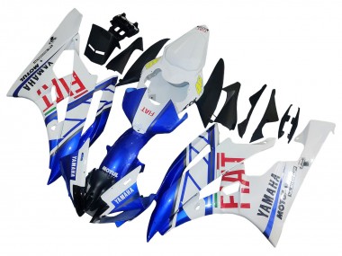 Discount 2006-2007 White Blue Red Fiat Motul Michelin Yamaha YZF 600 R6 Motorcycle Fairings Canada