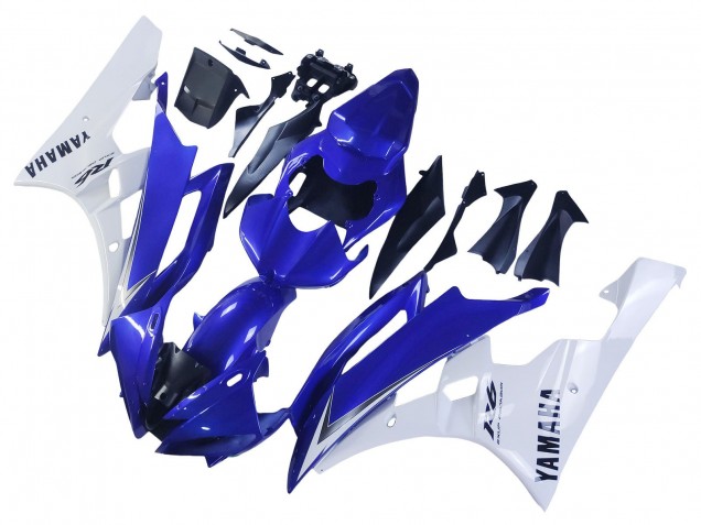 Discount 2006-2007 White Blue Black Yamaha YZF 600 R6 Motorcycle Fairings Canada