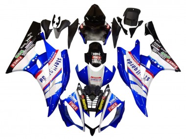 Discount 2006-2007 White Blue Black Fimer Volvo Yamalube Sterilgarda Yamaha YZF 600 R6 Motorcycle Fairings Canada