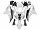 Discount 2006-2007 White Matte Black Yamaha YZF 600 R6 Motorcycle Fairings Canada