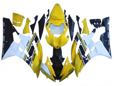 Discount 2006-2007 Yellow White Glossy Black Motul Yamaha YZF 600 R6 Motorcycle Fairings Canada