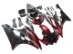 Discount 2006-2007 Red Matte Black Yamaha YZF 600 R6 Motorcycle Fairings Canada