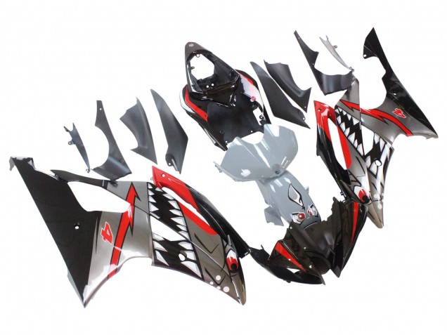Discount 2008-2016 Silver Black Red Shark 4 Yamaha YZF 600 R6 Motorcycle Fairings Canada