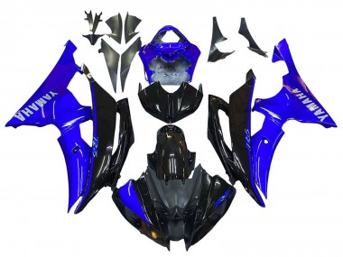 Discount 2008-2016 Blue Glossy Black Yamaha YZF 600 R6 Motorcycle Fairings Canada