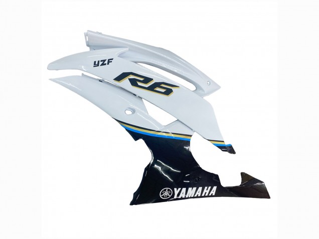 Discount 2008-2016 White Blue Glossy Black Yamaha YZF 600 R6 Motorcycle Fairing Canada