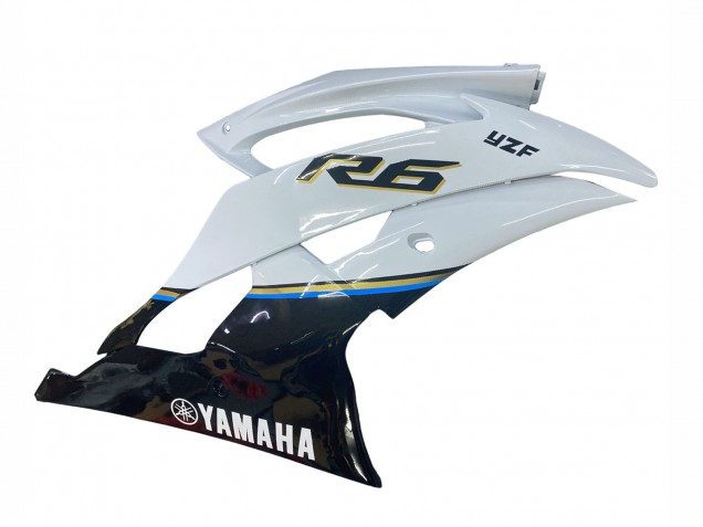 Discount 2008-2016 White Blue Glossy Black Yamaha YZF 600 R6 Motorcycle Fairing Canada