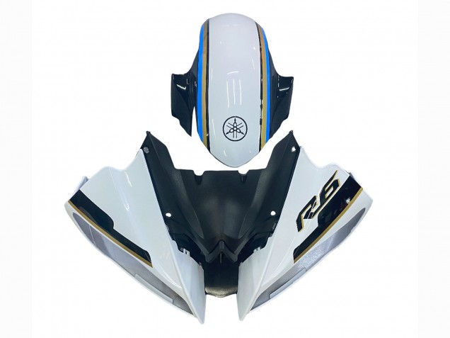 Discount 2008-2016 White Blue Glossy Black Yamaha YZF 600 R6 Motorcycle Fairing Canada